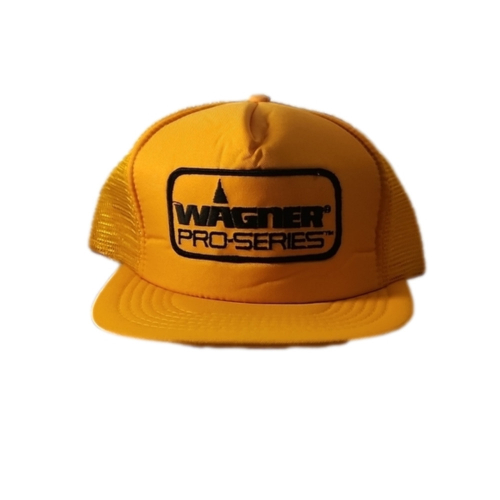 WAGNER Pro Series - Yellow Snapback Mes Truckers Hat- One Size